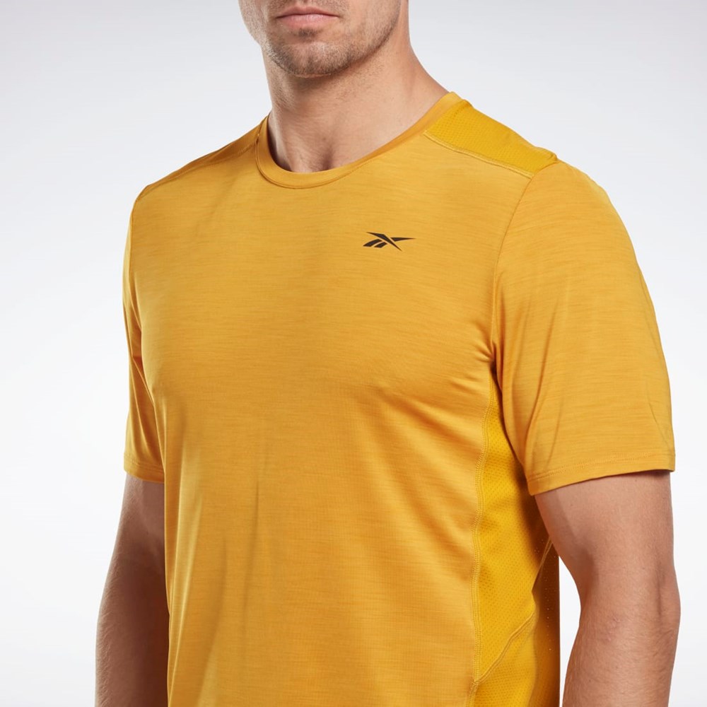 Reebok ACTIVCHILL Athlete T-Shirt Bright Ochre | HN4527