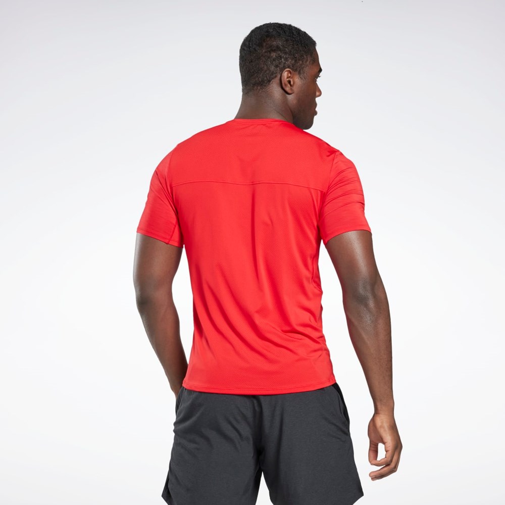 Reebok ACTIVCHILL Athlete T-Shirt Vector Red | HI0484