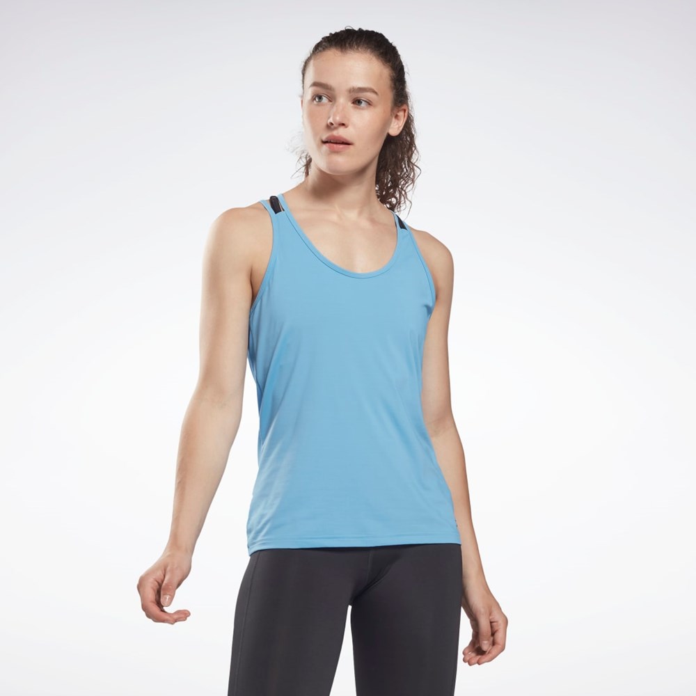 Reebok ACTIVCHILL Athletic Tank Top Essential Blue | H49098