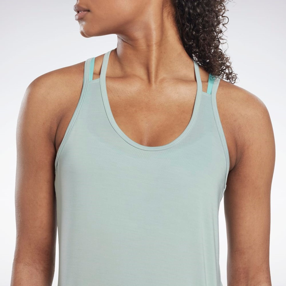 Reebok ACTIVCHILL Athletic Tank Top Seaside Grey | HK4792