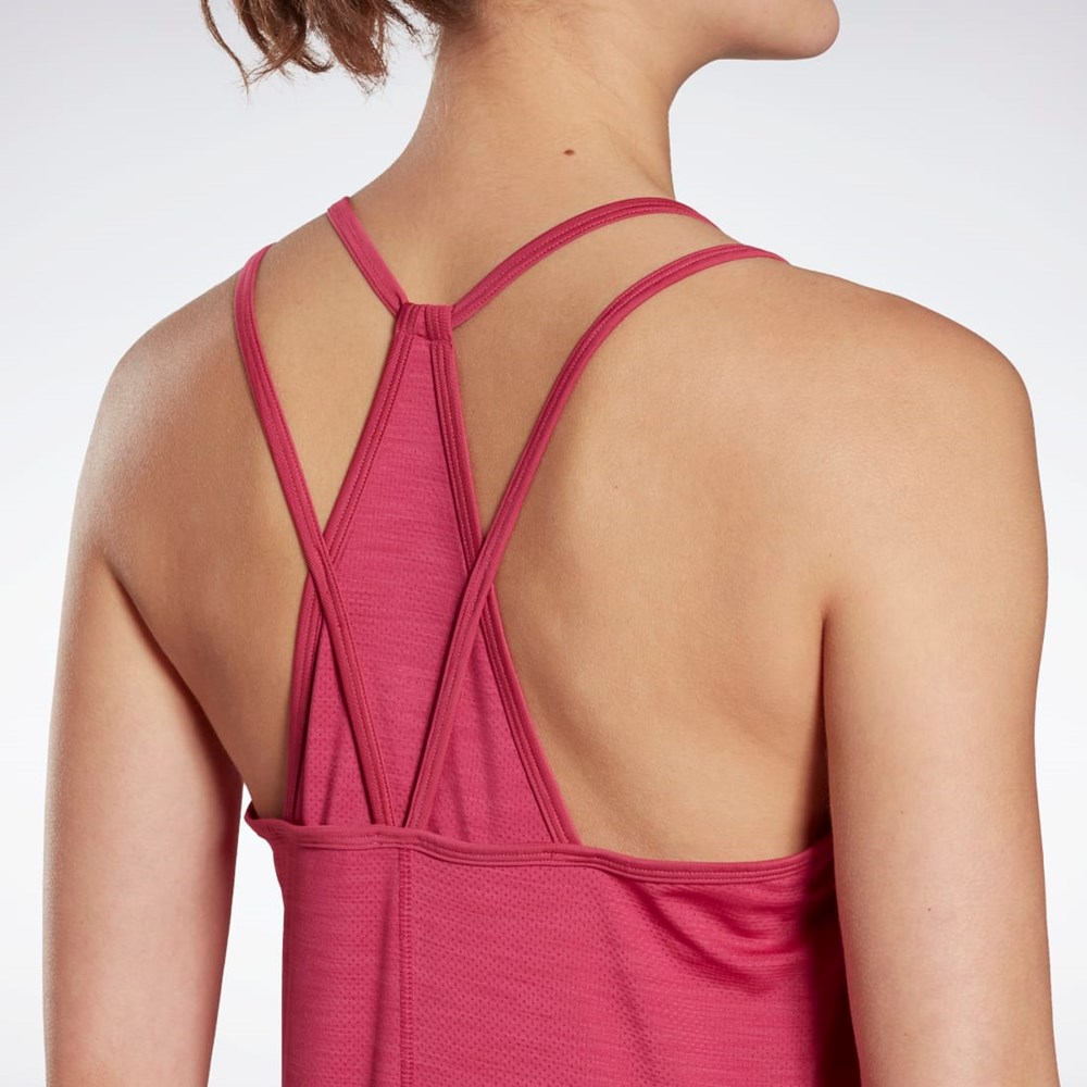 Reebok ACTIVCHILL Athletic Tank Top Semi Proud Pink | HI6332