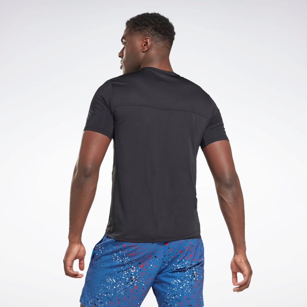 Reebok ACTIVCHILL Graphic Athlete T-Shirt Black | HG4066