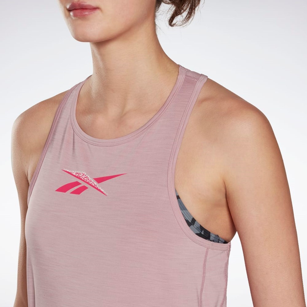 Reebok ACTIVCHILL Graphic Tank Top Infused Lilac | HK4801