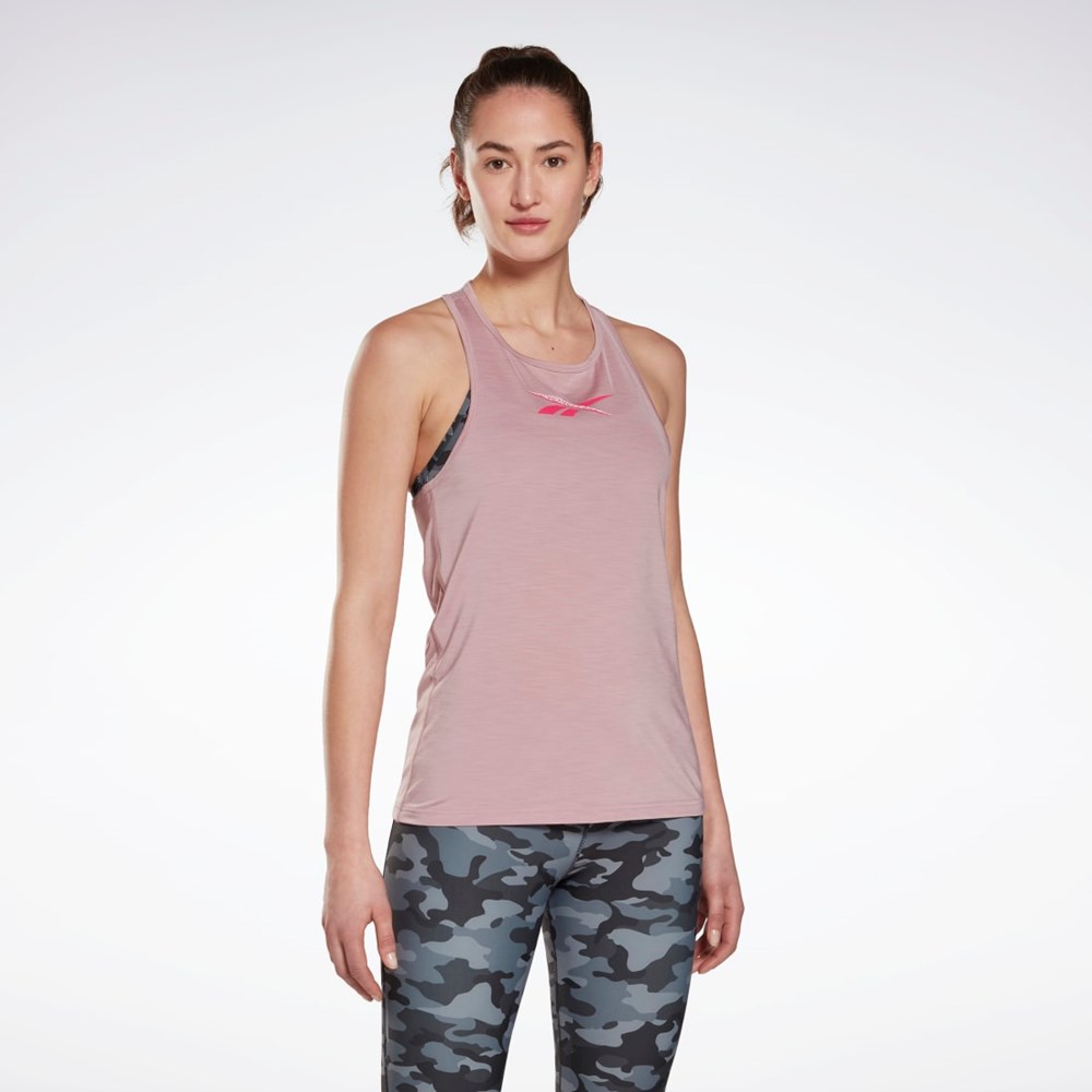 Reebok ACTIVCHILL Graphic Tank Top Infused Lilac | HK4801