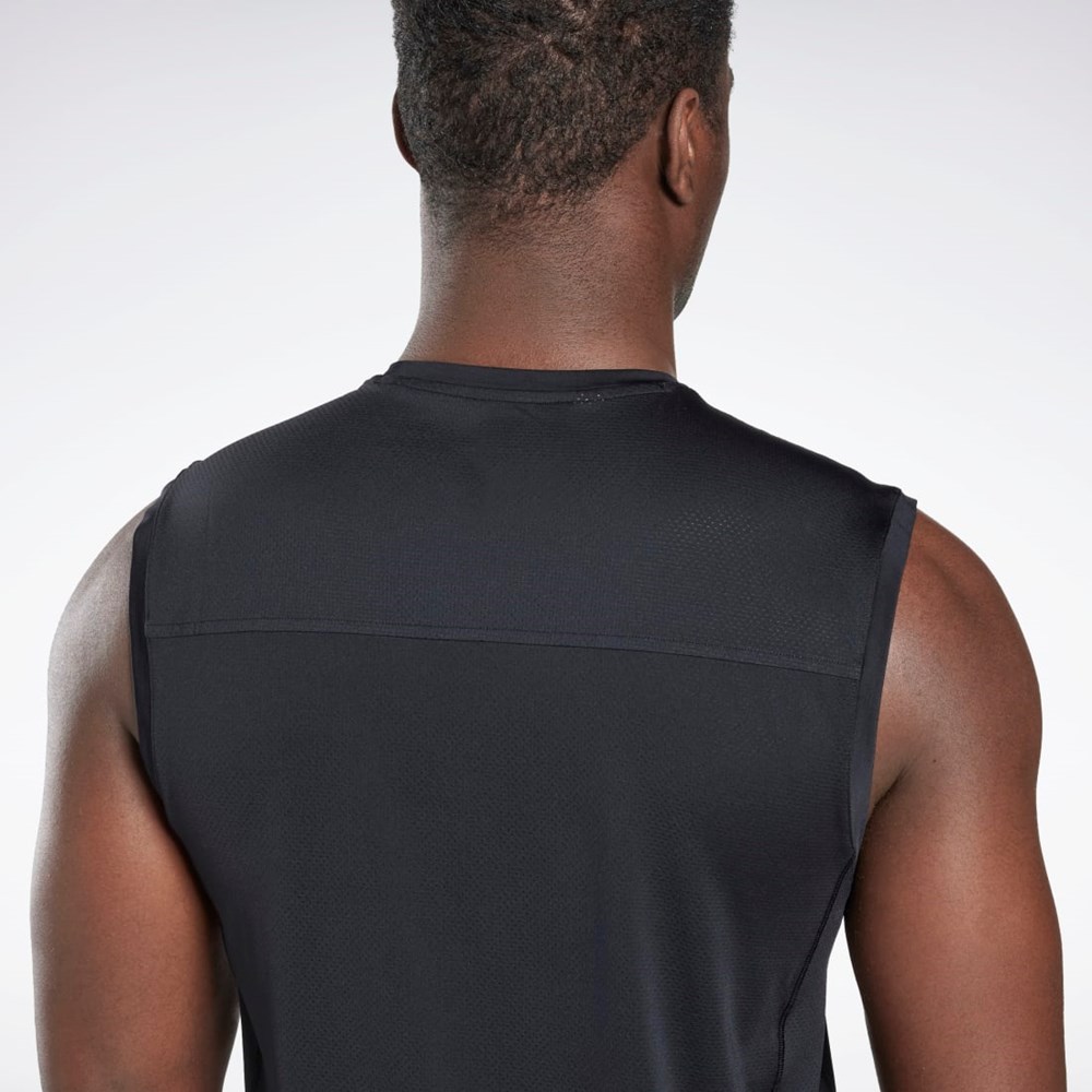 Reebok ACTIVCHILL Sleeveless T-Shirt Black | HG4068