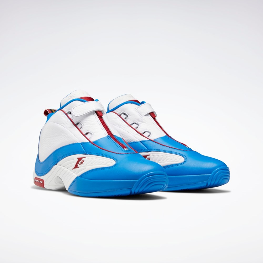 Reebok Answer IV Basketball Shoes Dynamic Blue / Ftwr White / Flash Red | HP3125