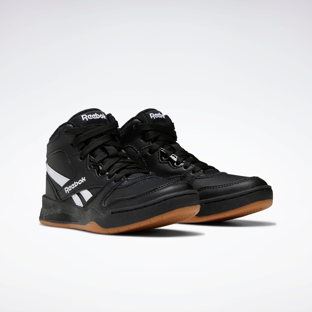 Reebok BB 4500 Court Shoes - Preschool Core Black / Core Black / Ftwr White | GV7028