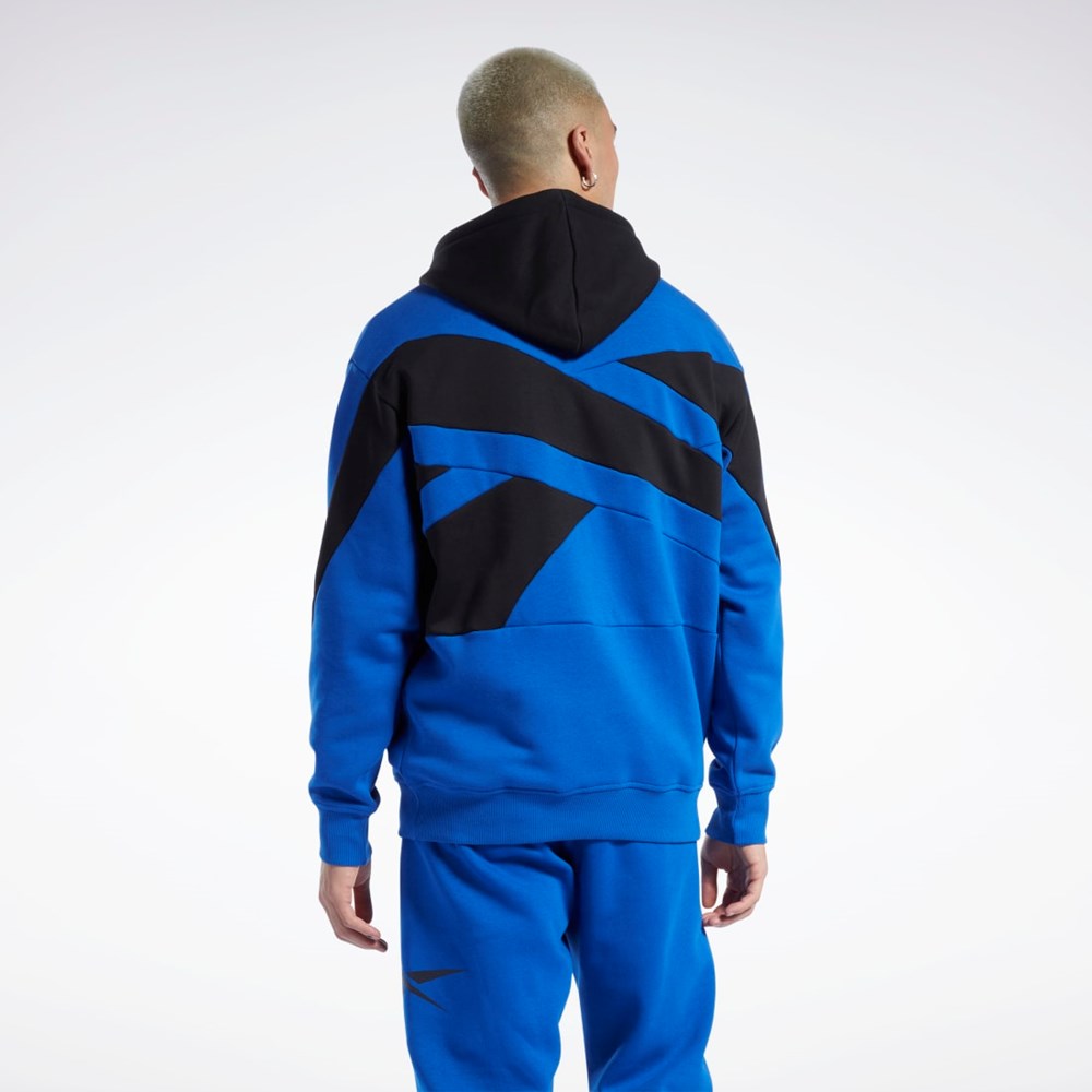 Reebok Basketball Back Vector Fleece Hoodie Vector Blue | HG2578