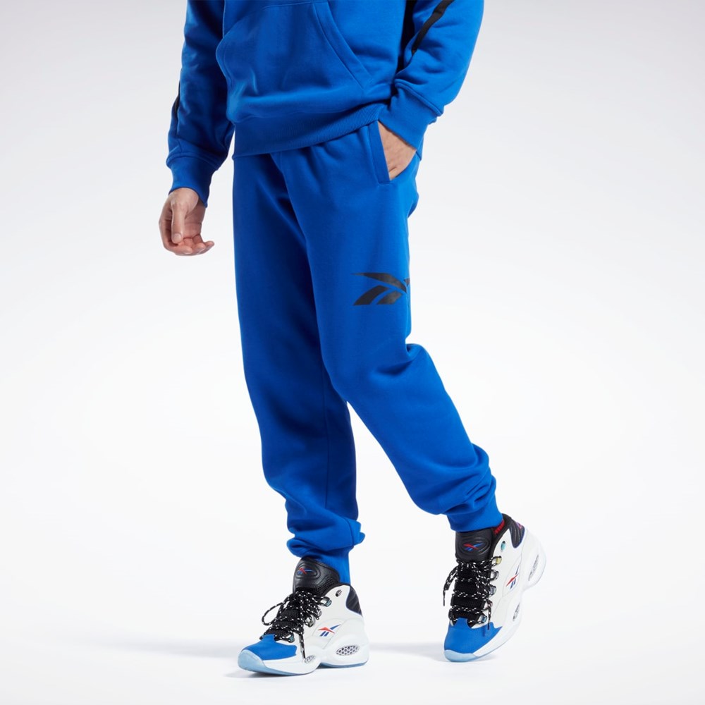 Reebok Basketball Vector Fleece Joggers Vector Blue | HM5913