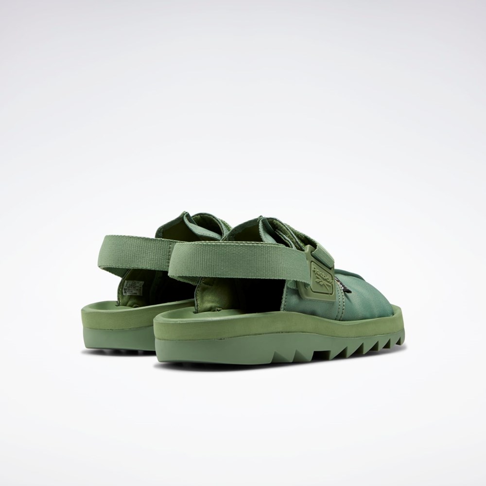 Reebok Beatnik Sandals Ashen Green / Ashen Green / Ashen Green | FY2947