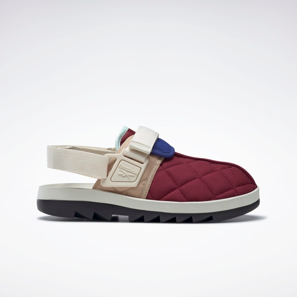 Reebok Beatnik Slides Sahara / Classic Cobalt / Classic Burgundy | HQ6250