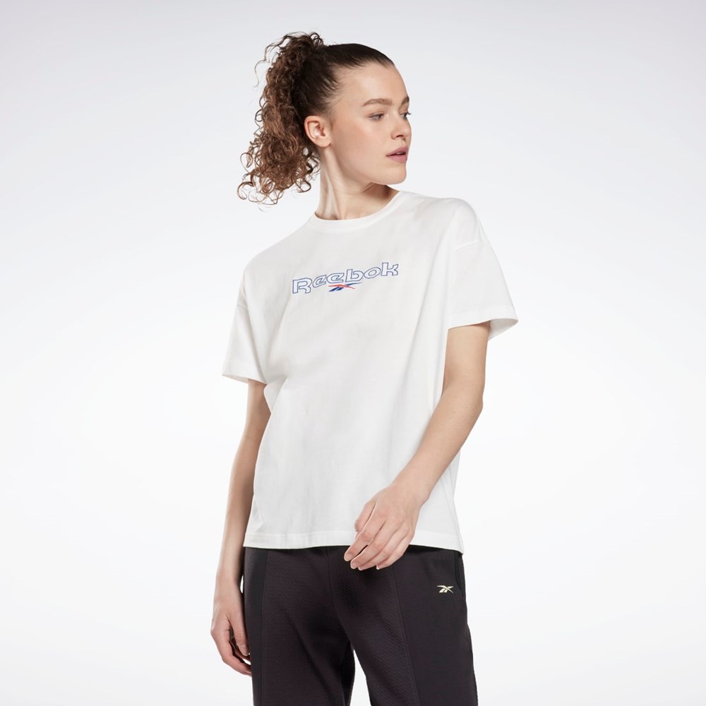 Reebok Brand T-Shirt White | HD0938