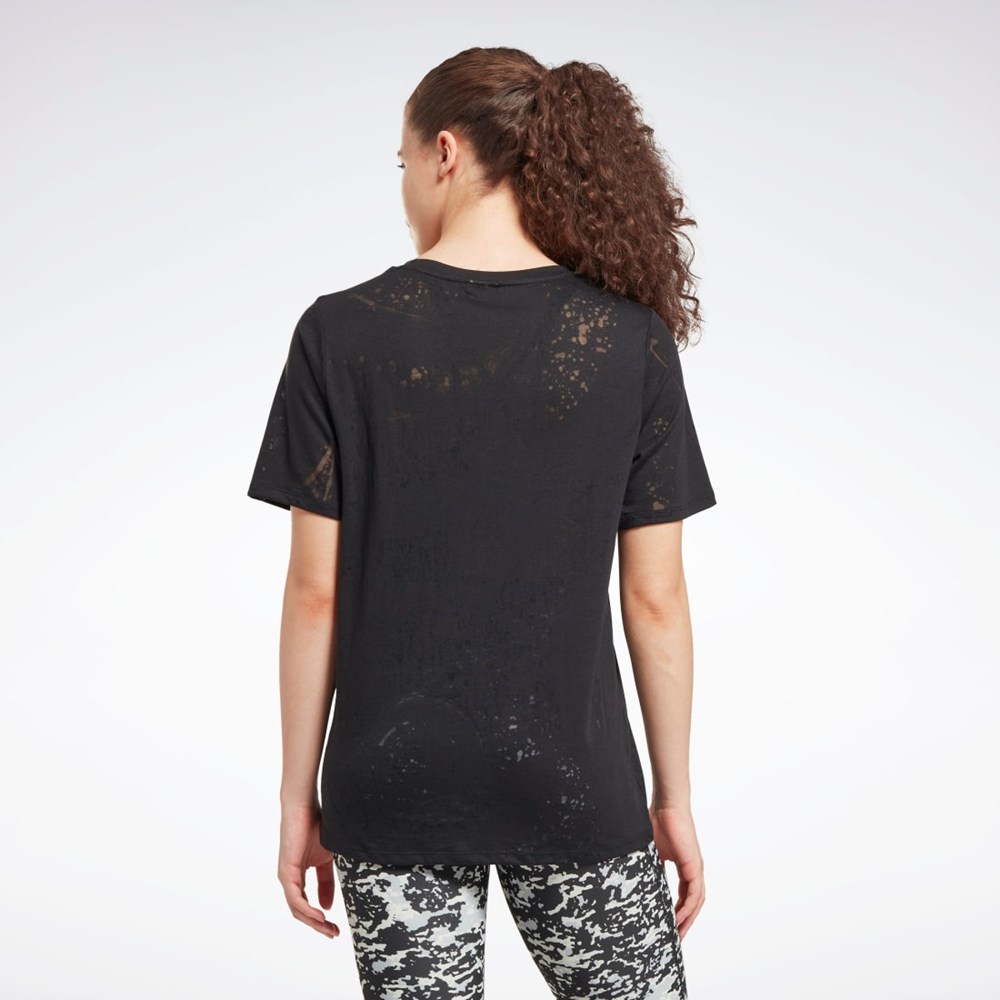 Reebok Burnout T-Shirt Black | HI4057