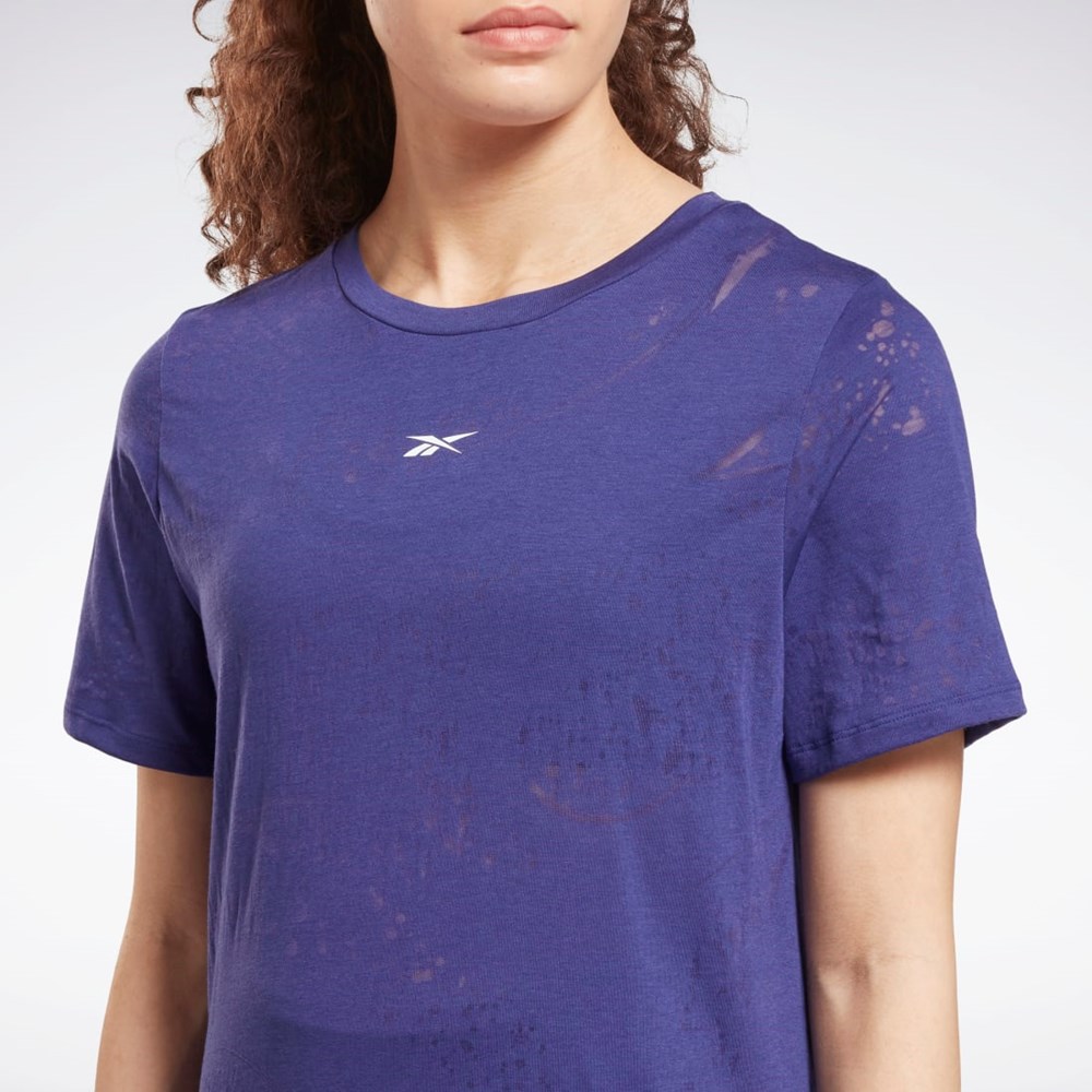 Reebok Burnout T-Shirt Bold Purple | HI4056