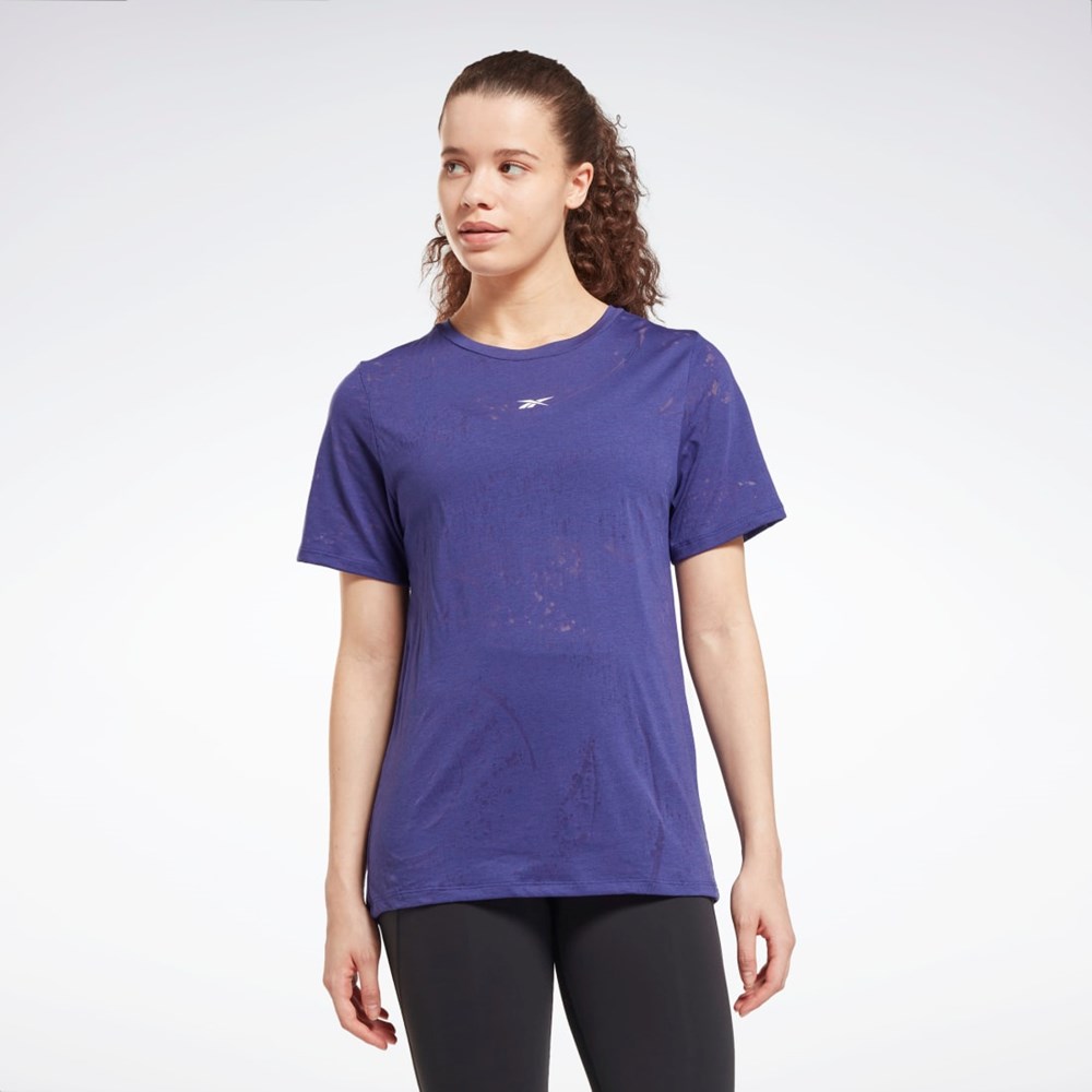 Reebok Burnout T-Shirt Bold Purple | HI4056