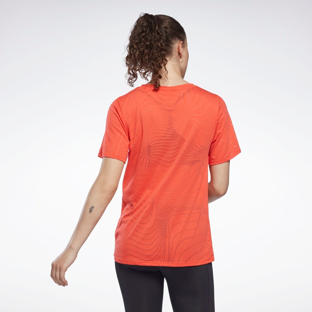 Reebok Burnout T-Shirt Dynamic Red | H49080