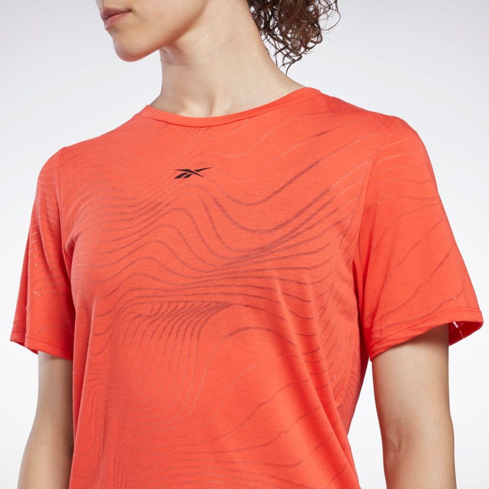 Reebok Burnout T-Shirt Dynamic Red | H49080