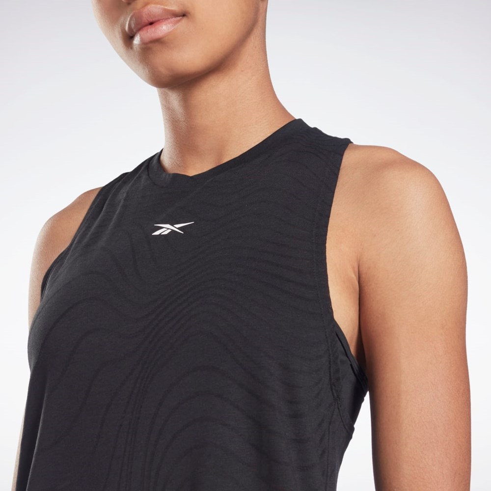 Reebok Burnout Tank Top Black | H49086