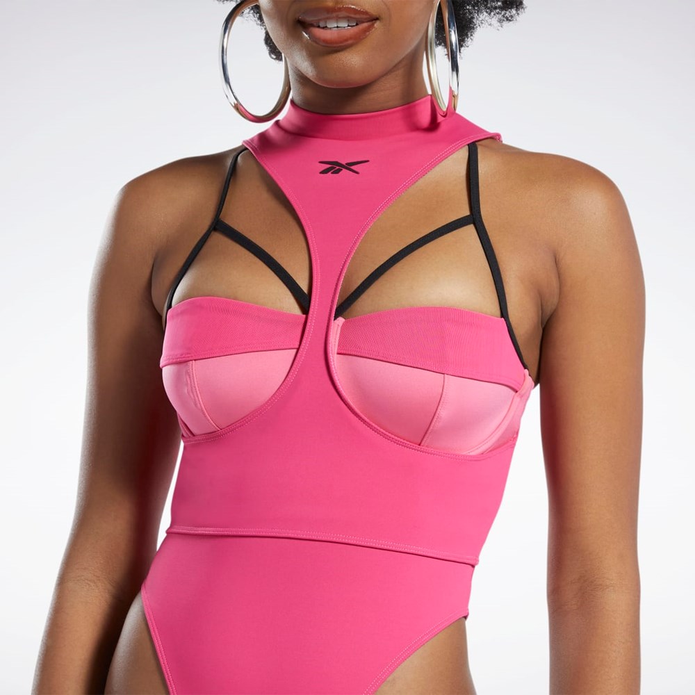 Reebok Cardi B Body Layer Pink Fusion / Black | HS4286