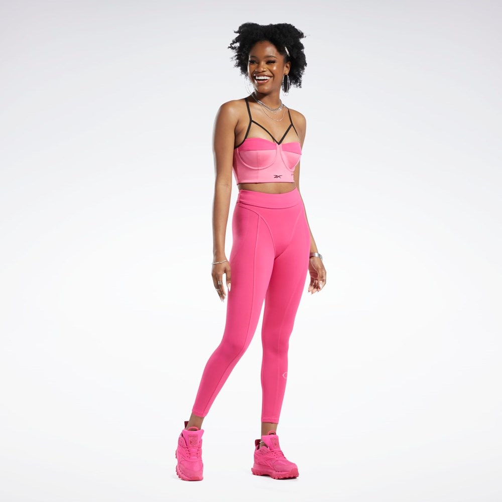 Reebok Cardi B Bralette Astro Pink / Pink Fusion | HS4293