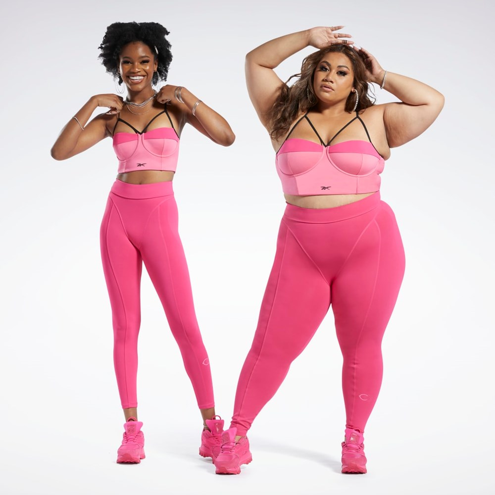 Reebok Cardi B Bralette Astro Pink / Pink Fusion | HS4293