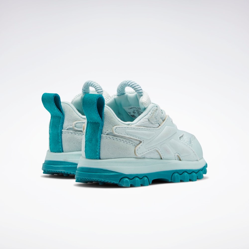 Reebok Cardi B Classic Leather V2 Shoes - Toddler Whisper Blue / Whisper Blue / Seaport Teal | GZ4270