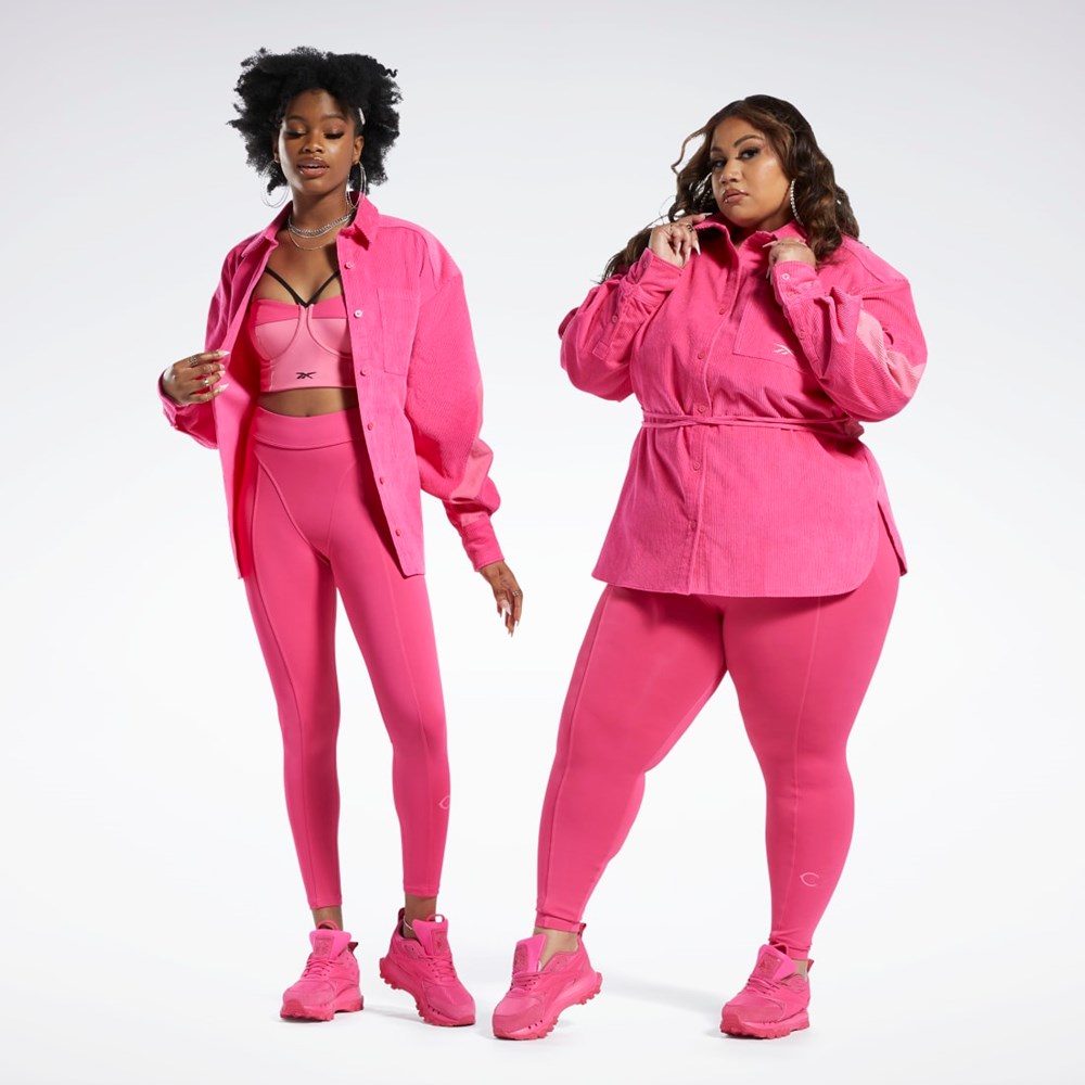 Reebok Cardi B Corduroy Cover-Up Pink Fusion | HL1749