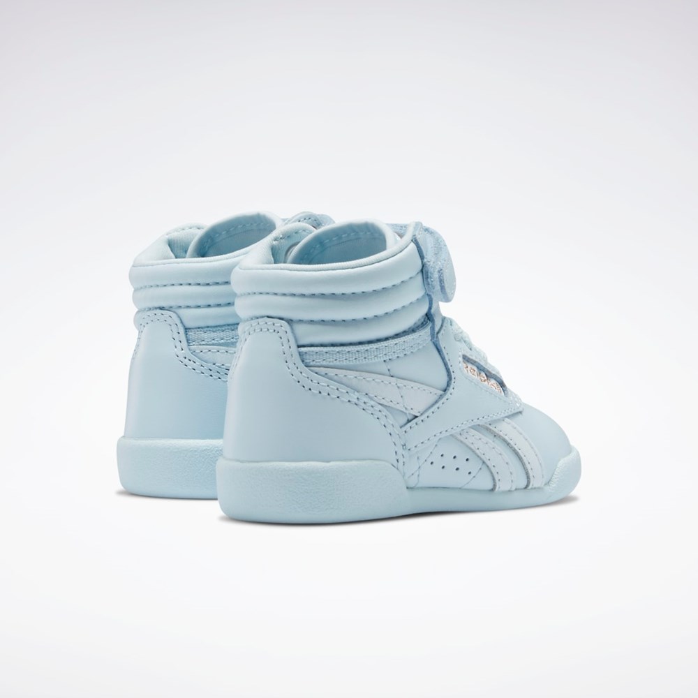 Reebok Cardi B Freestyle Hi Shoes - Toddler Glass Blue / Glass Blue / Glass Blue | GZ4890