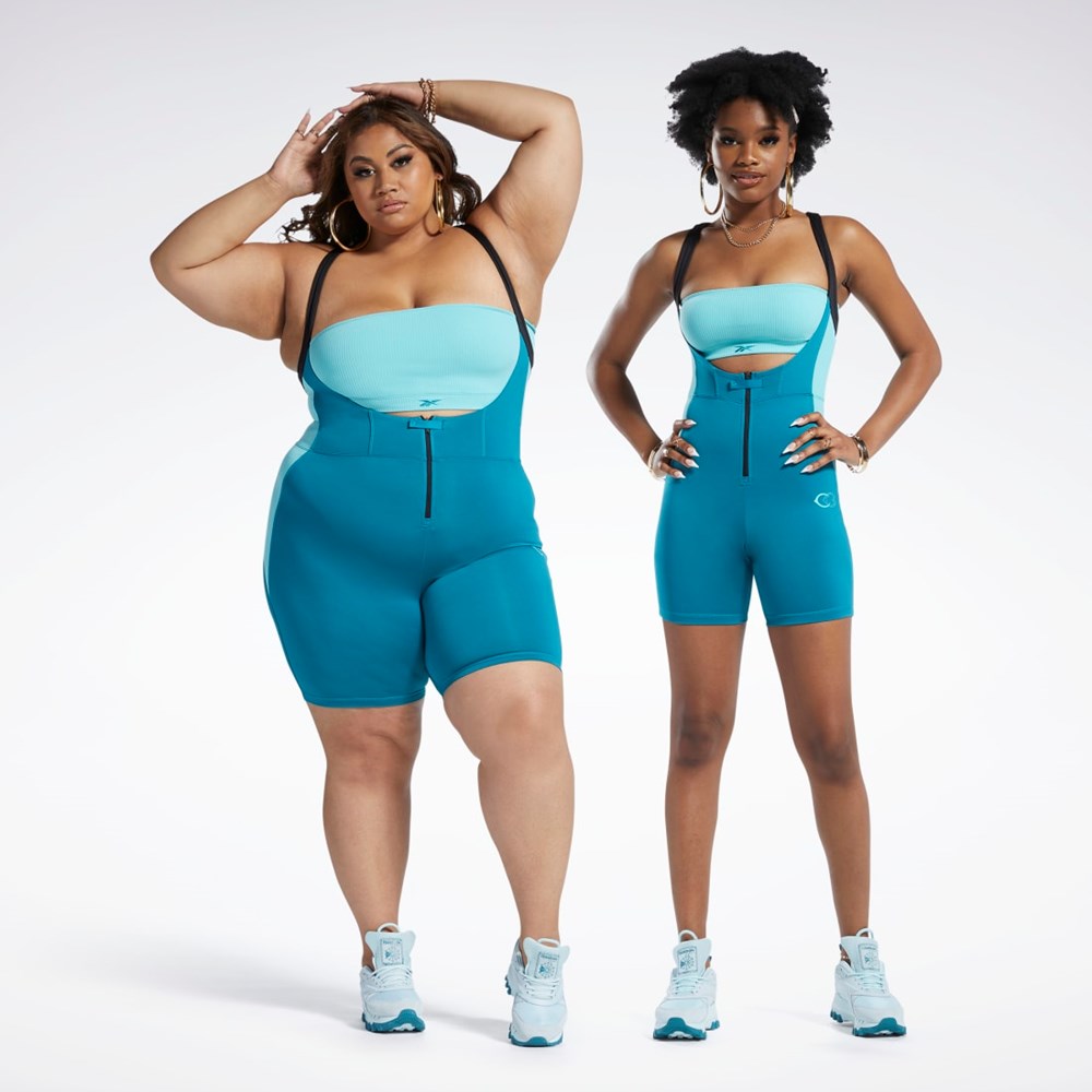 Reebok Cardi B Leotard Seaport Teal | HH9101