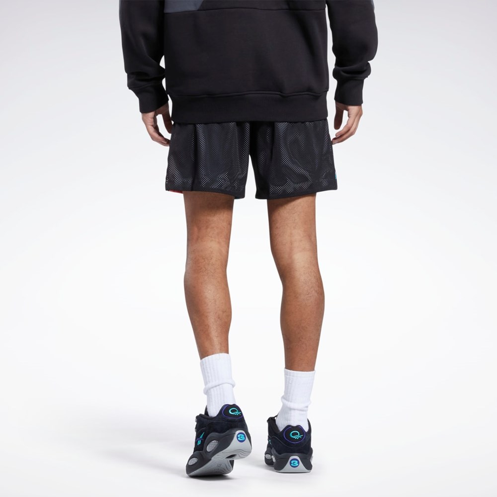 Reebok City League Mesh Shorts Black | HK2983