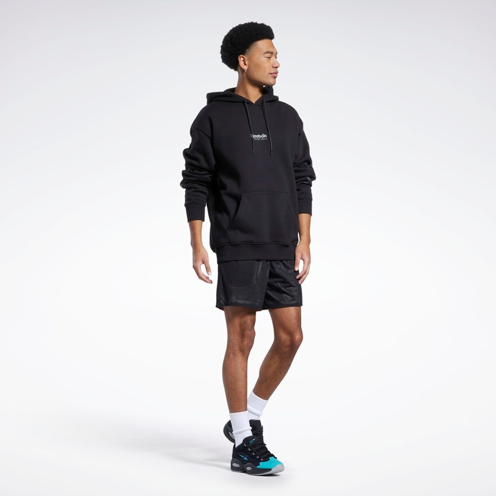 Reebok City League Mesh Shorts Black | HK2983