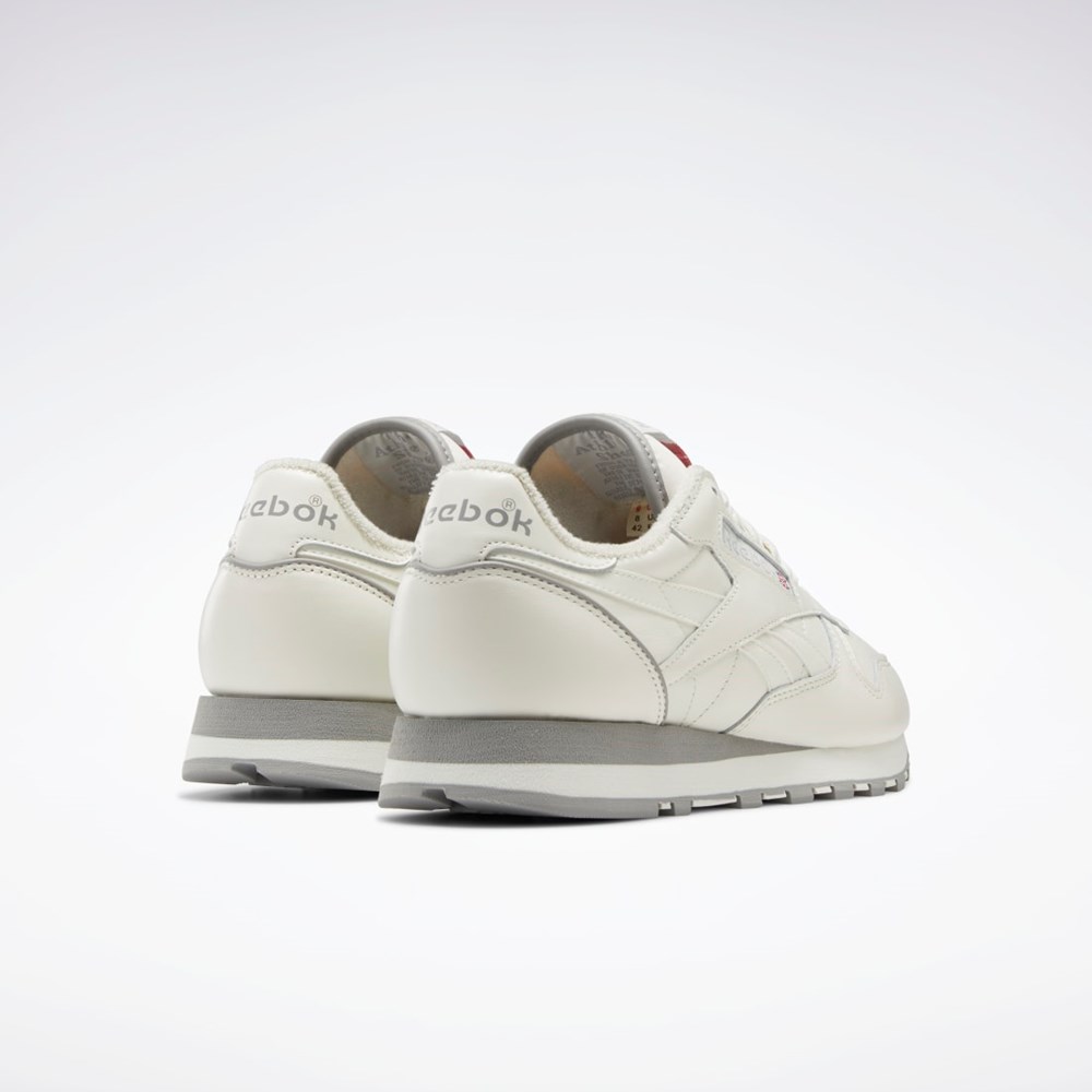 Reebok Classic Leather 1983 Vintage Shoes Chalk / Chalk / Vector Red | GX0281