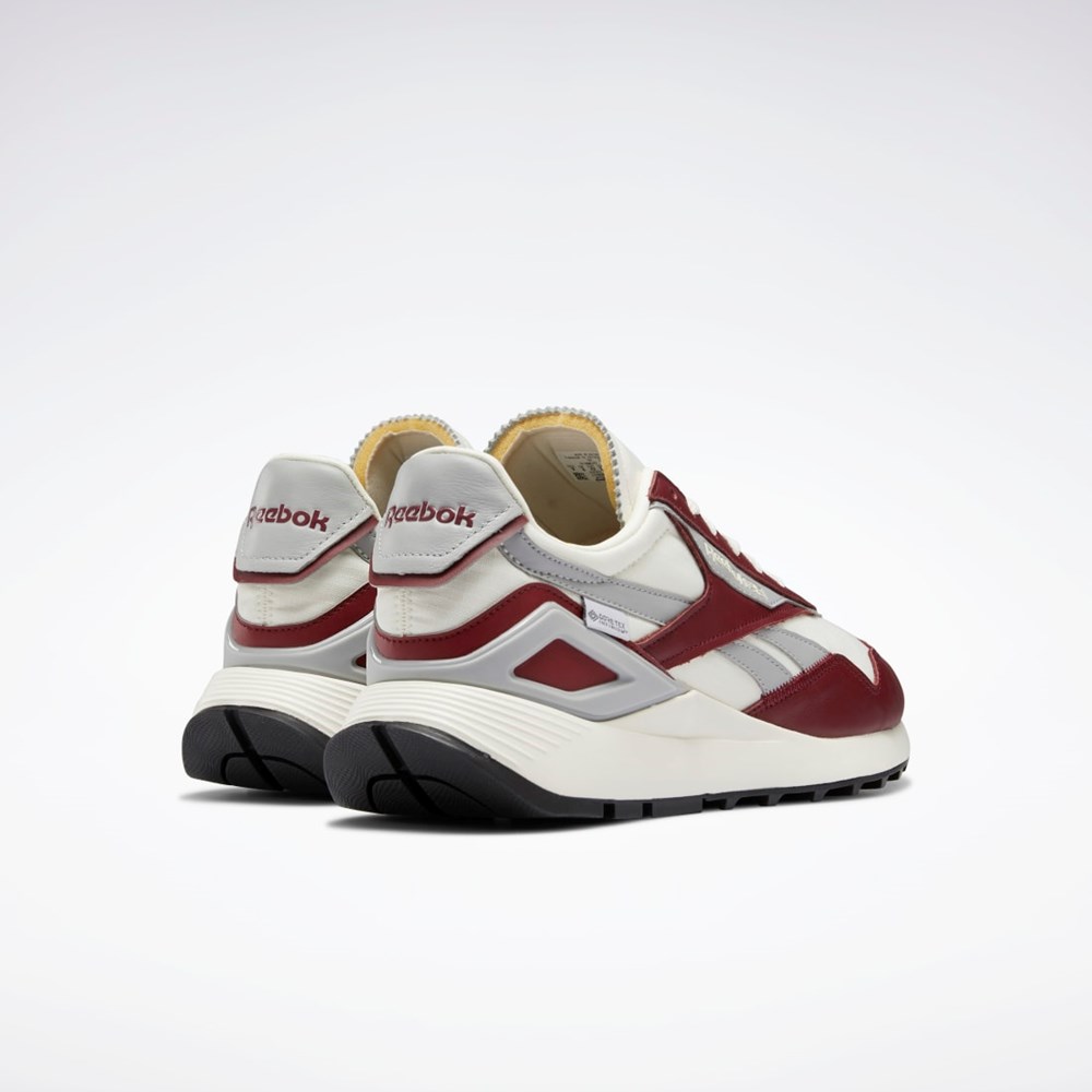 Reebok Classic Leather Legacy AZ GORE-TEX INFINIUM Shoes Pure Grey 3 / Chalk / Classic Burgundy | G55281