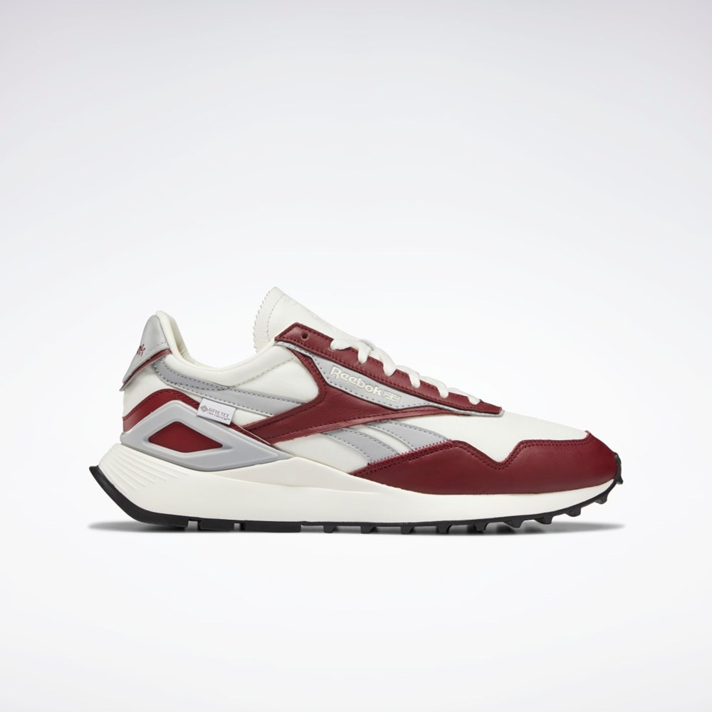 Reebok Classic Leather Legacy AZ GORE-TEX INFINIUM Shoes Pure Grey 3 / Chalk / Classic Burgundy | G55281