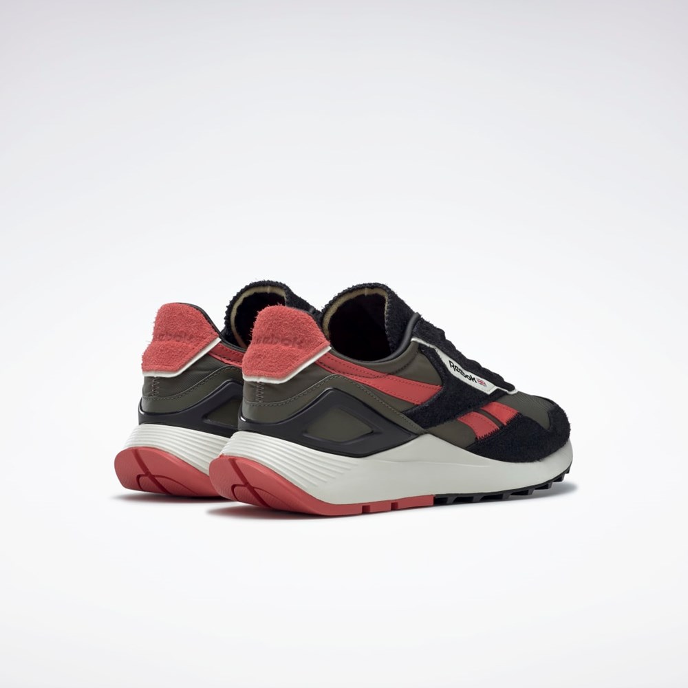 Reebok Classic Leather Legacy AZ Shoes Army Green / Rhodonite / Core Black | GY0420