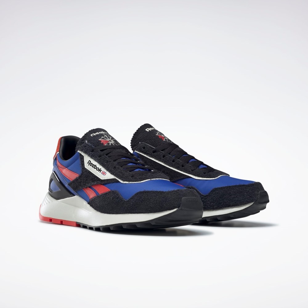 Reebok Classic Leather Legacy AZ Shoes Court Blue / Dynamic Red / Core Black | GY0419