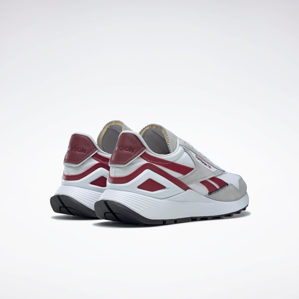 Reebok Classic Leather Legacy AZ Shoes Ftwr White / Pure Grey 2 / Classic Burgundy | GX8767