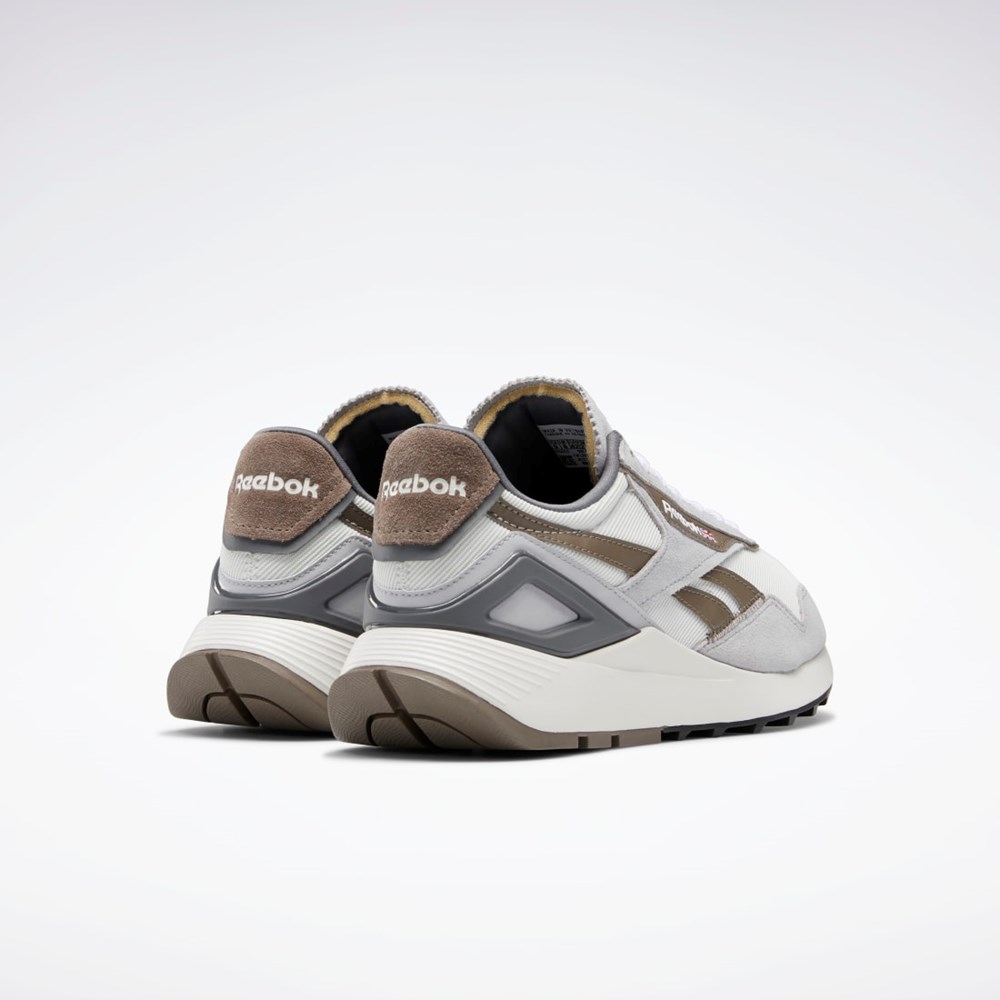 Reebok Classic Leather Legacy AZ Shoes Pure Grey 1 / Cold Grey 2 / Trek Grey | GX1335