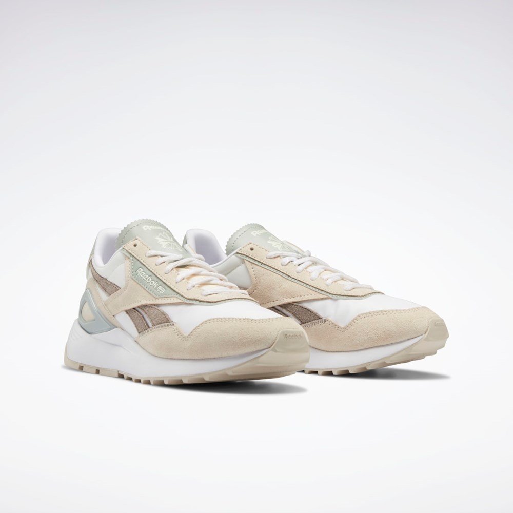 Reebok Classic Leather Legacy AZ Shoes Stucco / Ftwr White / Sea Spray | GX4715