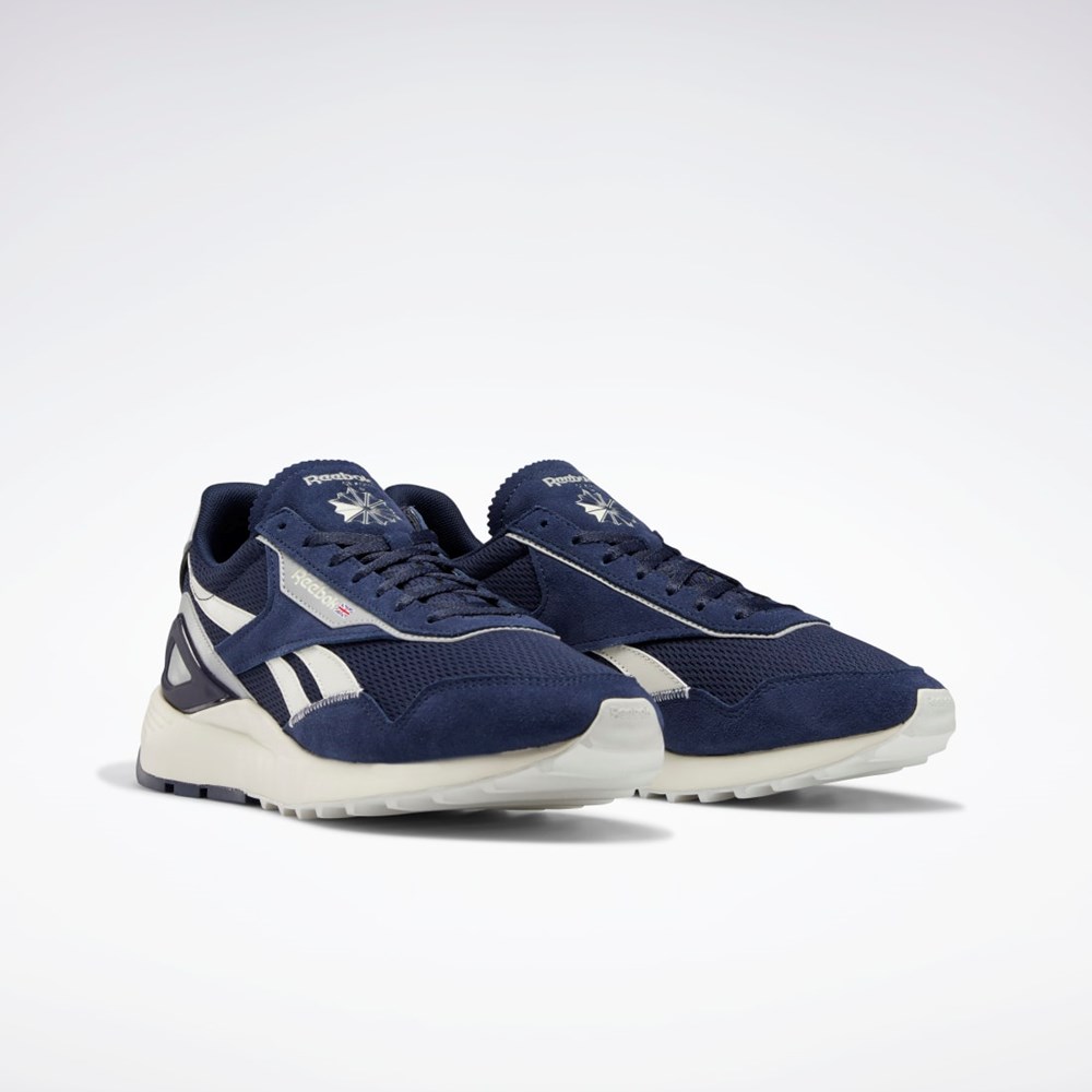 Reebok Classic Leather Legacy AZ Shoes Vector Navy / Chalk / Pure Grey 3 | GX4785