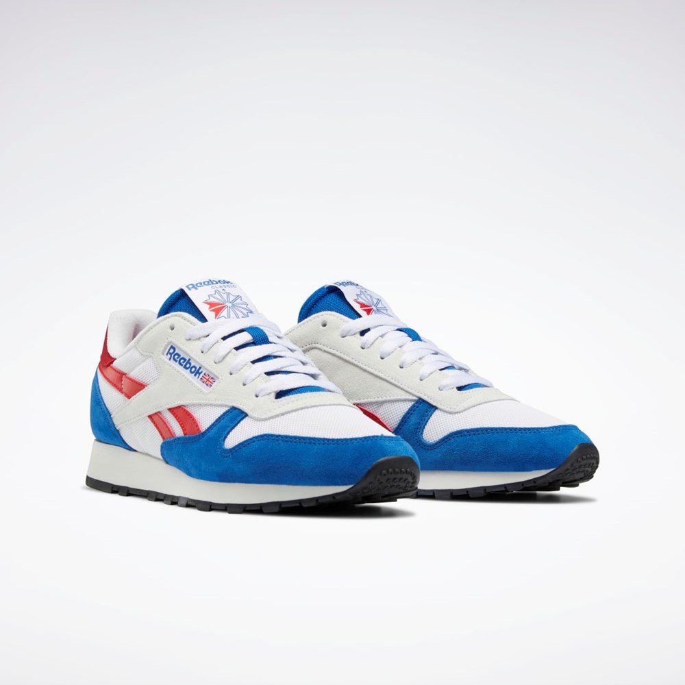 Reebok Classic Leather Make It Yours Shoes Vector Blue / Ftwr White / Vector Red | GX2257