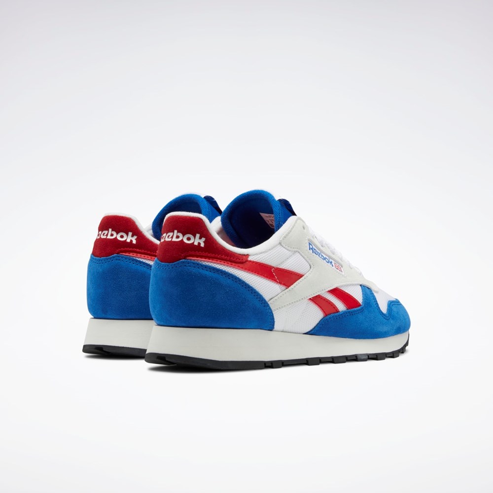 Reebok Classic Leather Make It Yours Shoes Vector Blue / Ftwr White / Vector Red | GX2257