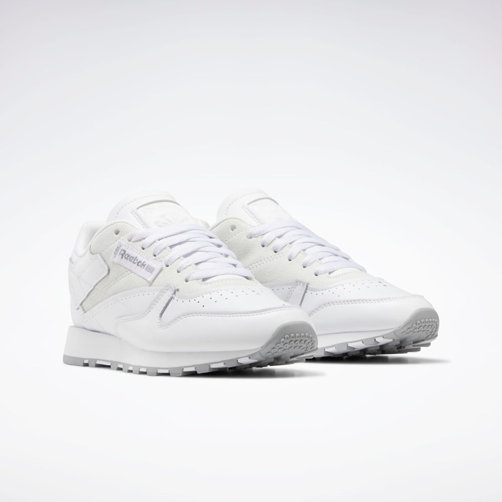 Reebok Classic Leather Make It Yours Shoes Ftwr White / Pure Grey 4 / Rhodonite | GX6200