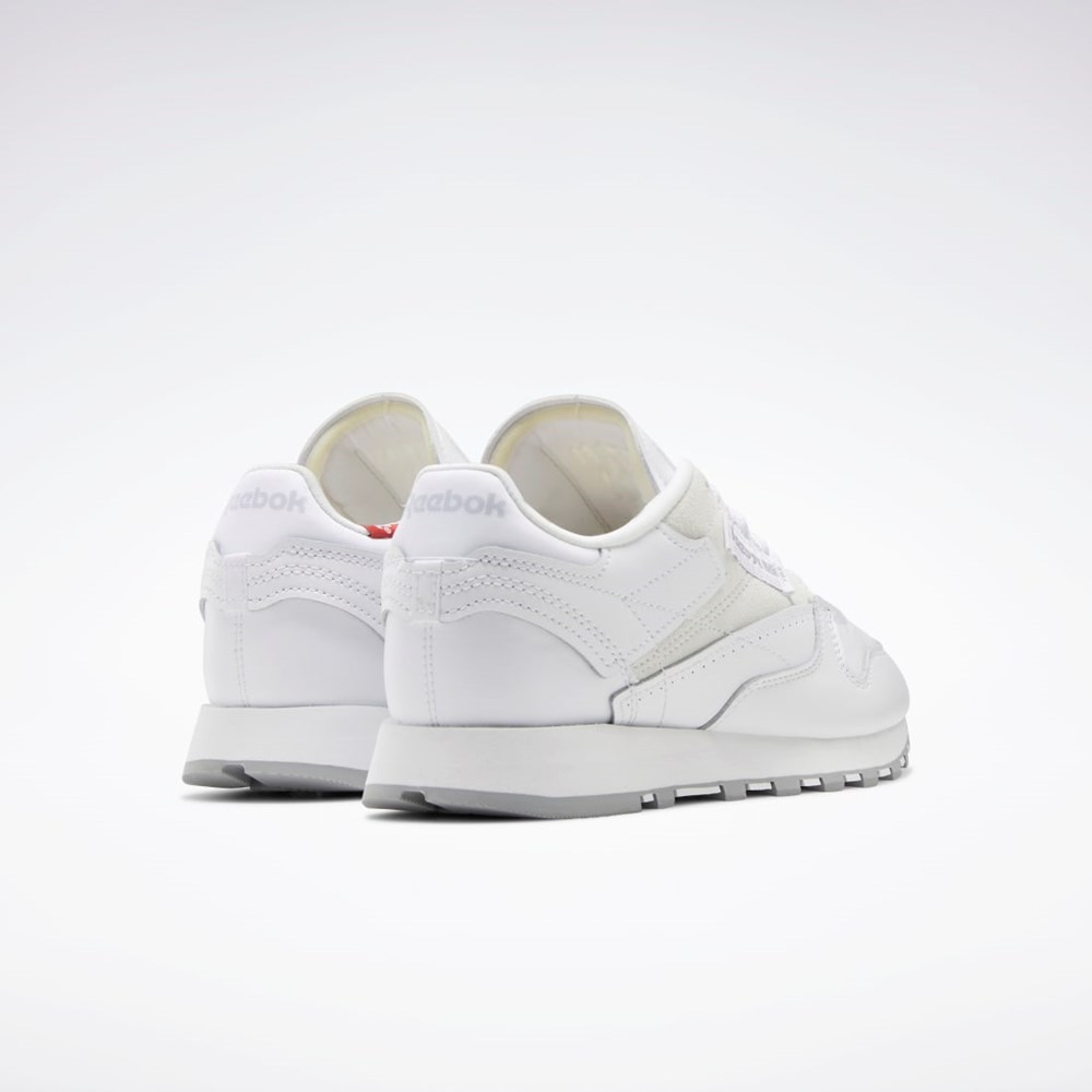 Reebok Classic Leather Make It Yours Shoes Ftwr White / Pure Grey 4 / Rhodonite | GX6200