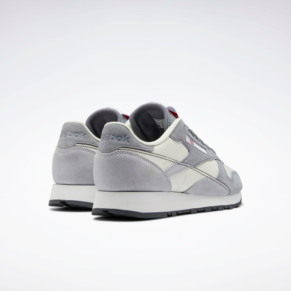 Reebok Classic Leather Make It Yours Shoes Cold Grey 5 / Cold Grey 2 / Chalk | GY8816