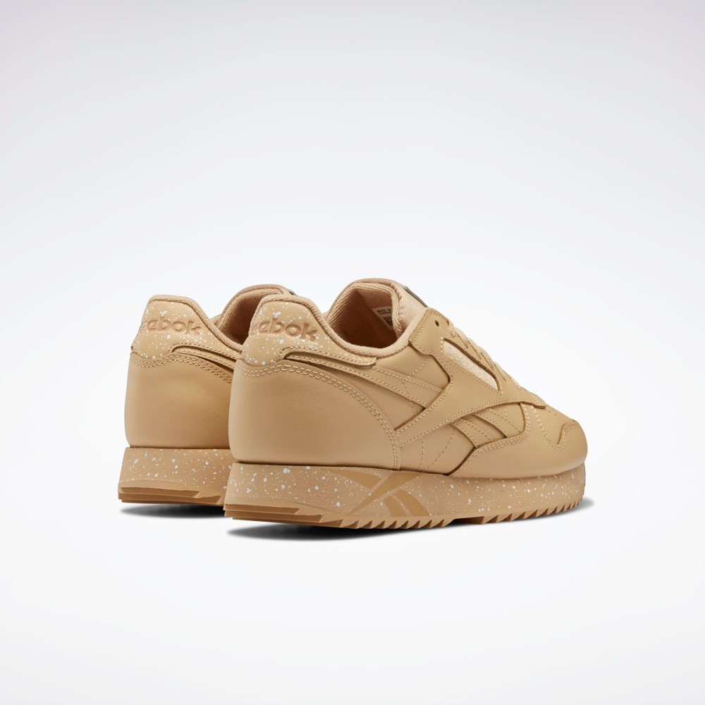 Reebok Classic Leather Ripple Shoes Sahara / White / Sahara | H06420