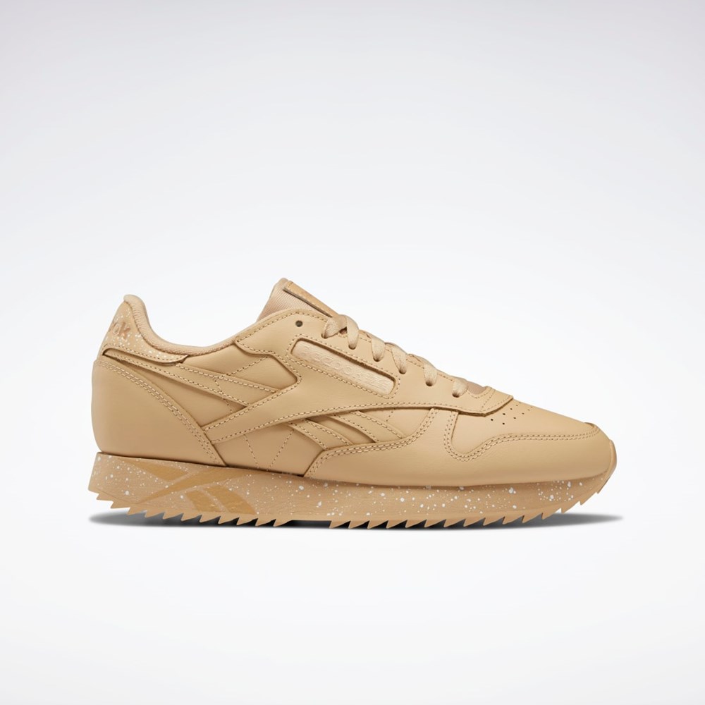 Reebok Classic Leather Ripple Shoes Sahara / White / Sahara | H06420