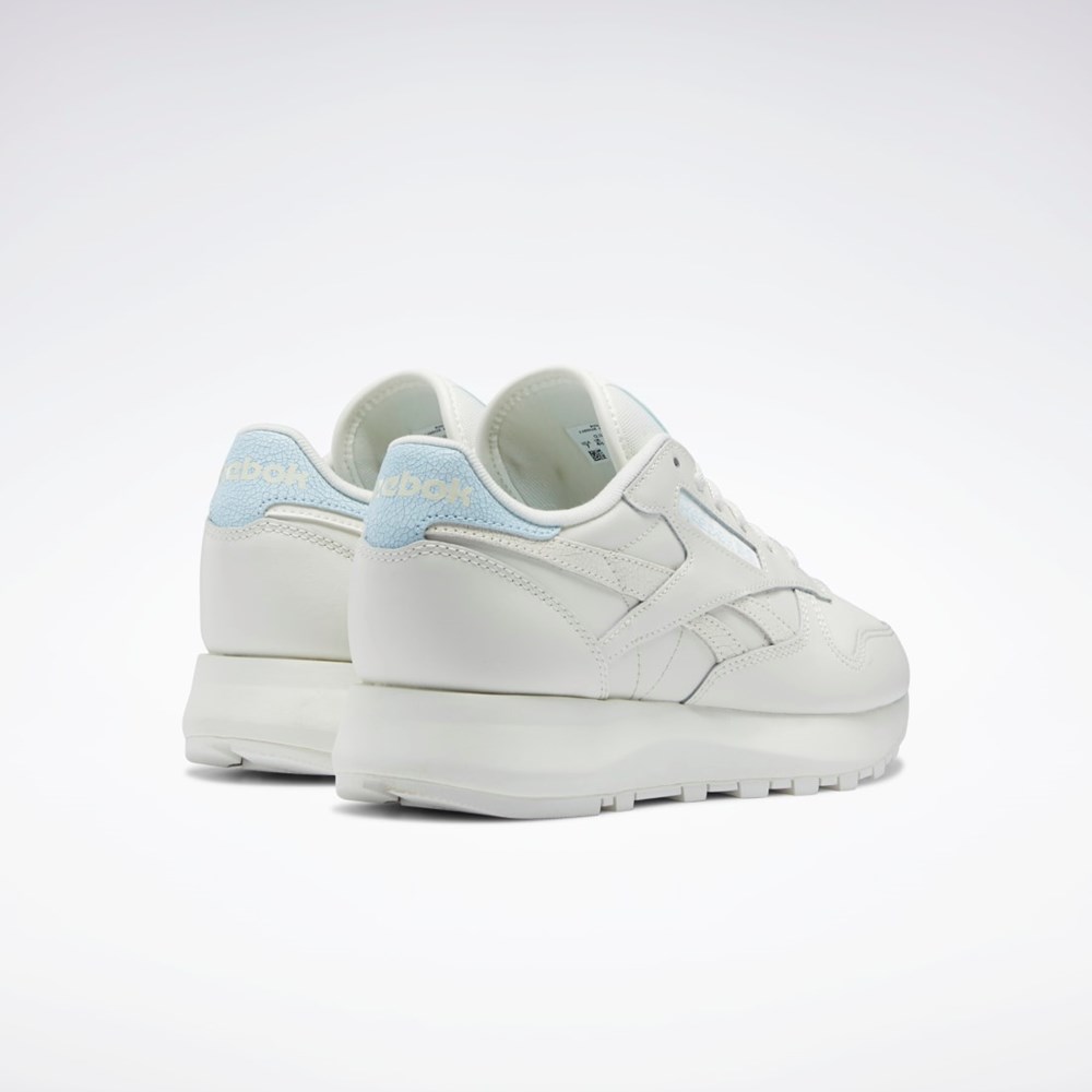 Reebok Classic Leather SP Shoes Chalk / Chalk / Glass Blue | GX8690