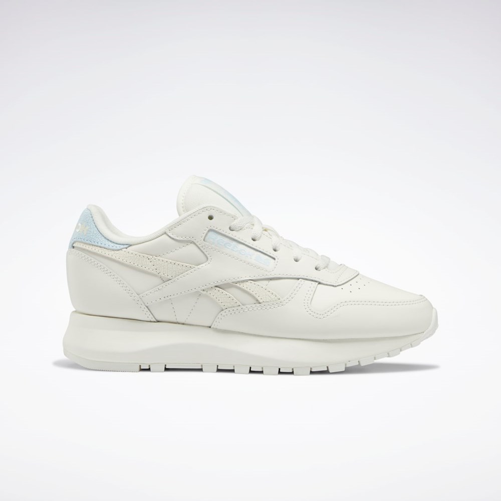 Reebok Classic Leather SP Shoes Chalk / Chalk / Glass Blue | GX8690