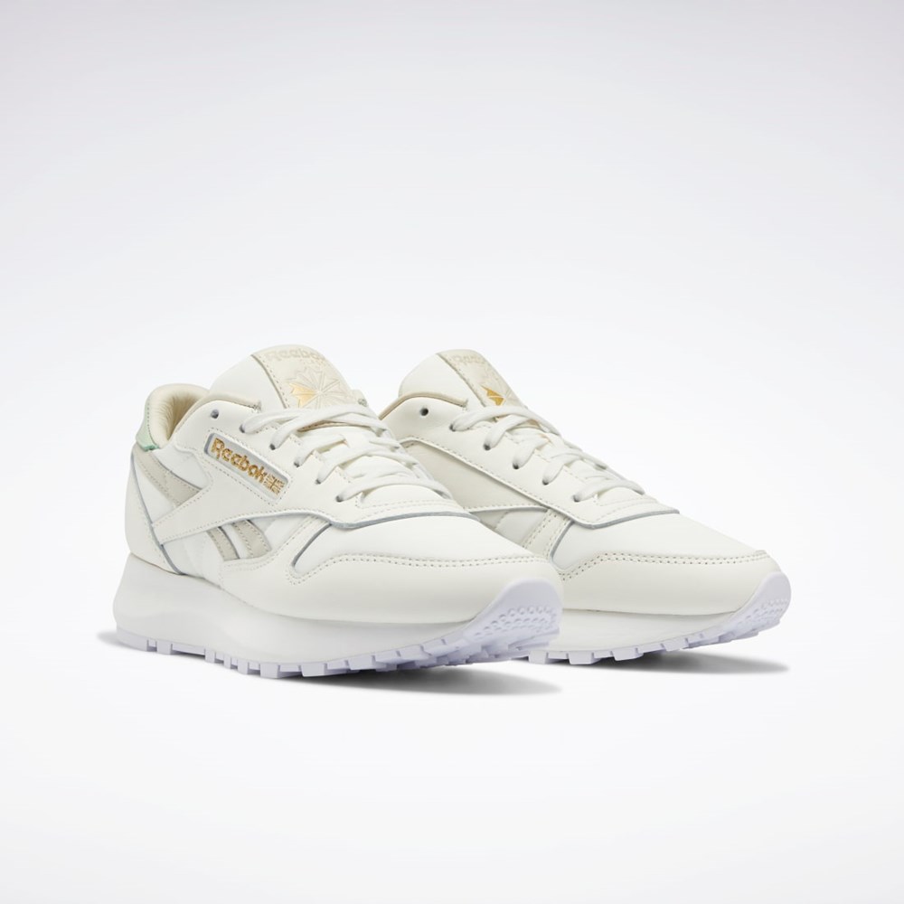 Reebok Classic Leather SP Shoes Chalk / Moonstone / Light Sage | GZ6425